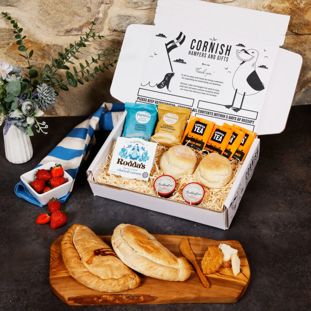 Pasty Cream Tea for 2