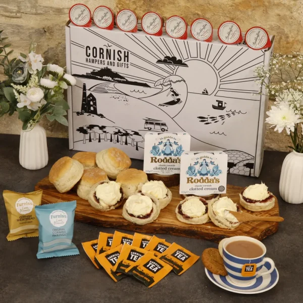 Cream Tea Hamper - Extra Scones, Jam & Cream