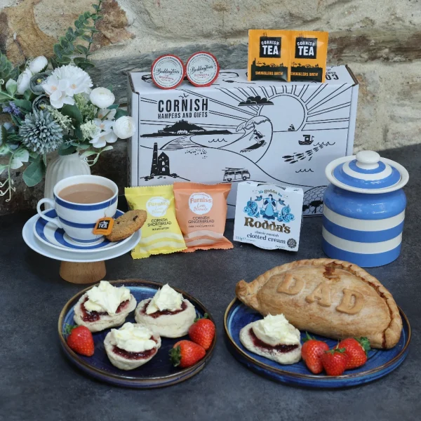 Father's Day Pasty & Cream Tea Hamper